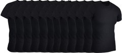 BILLIONHATS 12 Pk Wholesale Men’s Cotton T-Shirt Bulk Big Tall Short Sleeve Tees