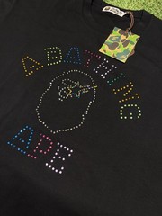 A Bathing Ape Rhinestone Collage Relaxed Fit Tee 3xl