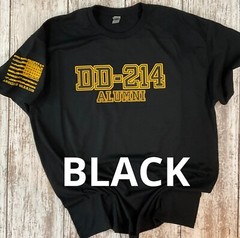 DD-214 Alumni Military T-shirt. Perfect For Marines, Army, Navy, Air-force 823