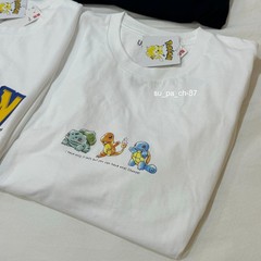 5 pack Pokémon UNIQLO Pokemon T Shirt Pikachu Gengar Snorlax Japan M US S Small