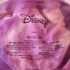 Disney Tie dye Goofy and Max The Perfect Cast XS Extra Small 100% Cottton