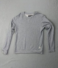 Smith and Rogue Shirt Small Sweatshirt Style Long Sleeve Gray Western Pullover