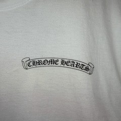 Chrome Hearts White ‘Welcome To Fabulous Las Vegas’ T-Shirt Size Medium