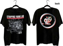 2 sides 1997 City Strapping Young Lad Band Shirt Black Unisex S-5XL HD925