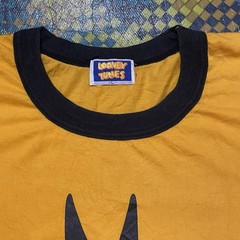 Vintage 1994 Looney Tunes Bugs Bunny Ringer Tee – Made in Japan RARE