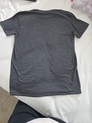 Harry Potter Hogwarts Dk Grey, Men’s S S Shirt,L, Whimsical Feeling Of Hogwarts.