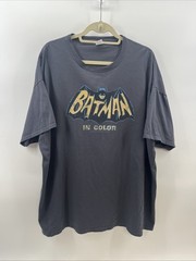 BATMAN CLASSIC TV IN COLOR Licensed Men’s Graphic Tee Shirt Sz 3XL DC Comics