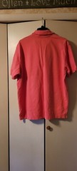 St Johns Bay XXL 2XL Mens Polo Shirt Short Sleeve Easy Care Pockets Pink Salmon