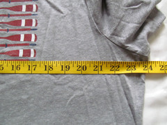 J Crew Oars American Flag Graphic Tee T Shirt Size XL Easy Care Lightweight