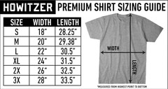 Howitzer Style Men’s T-Shirt Valhalla Warrior Military Grunt MFG