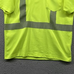 Carhartt Reflective Shirt Mens Medium Neon Yellow Pocket T High Visibility Work