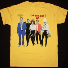 The B-52’s band Men T-shirt Yellow Unisex Tee All Sizes S-5XL 2F594