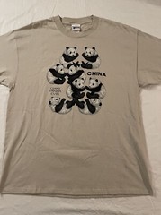 Vintage Discovery Channel Store Pandas China T Shirt Men’s Size XL Made In USA