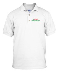 LACROSSE Embroidery Embroidered Unisex Adult Golf Polo Shirt