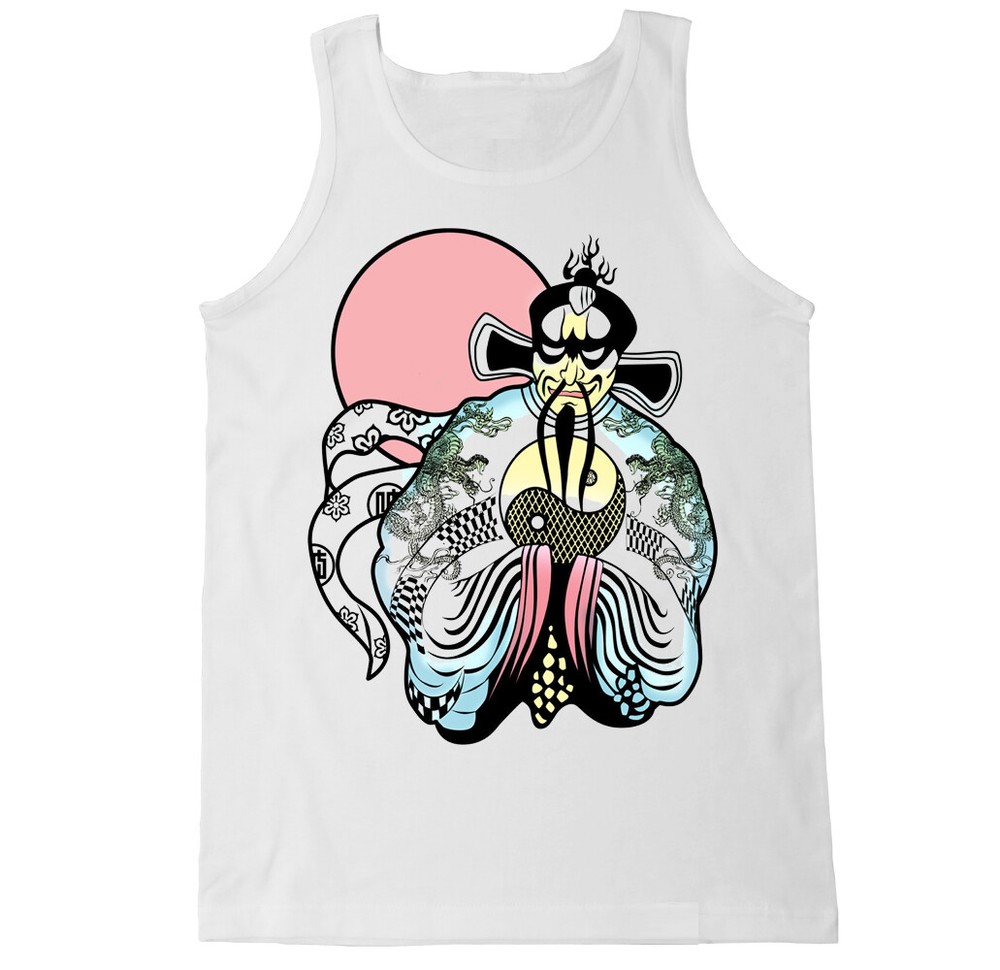 JACK BURTON FUNNY HUMOR COSTUME RETRO 80S LITTLE CHINA MEME KURT MOVIE TANK TOP