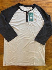Tentree Planter Mens Large Black & Gray Treeblend Sustainable Softball Style NWT