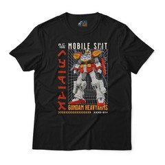 Gundam Heavyarms XXXG-01H Mecha Anime Graphic Tee – Mobile Suit Gundam Wing
