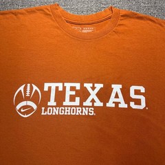 Vintage Y2K Nike Team Texas Longhorns T Shirt Mens Large Burnt Orange NCAA UT