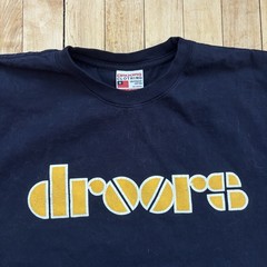 Vintage RARE 90s Droors DC Clothing Skateboarding Doors Parody T-Shirt Large