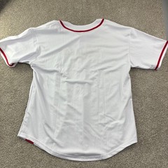 The Marathon Clothing Crenshaw Baseball Jersey Mens 2XL White Red Nipsey Hussle