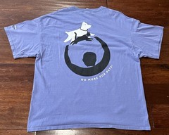 Mahatma Gandhi Purple Mens XL Dogs Cats Do More For Pets Good Treatment T Shirt