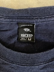 10 Deep Truth Hurts Vintage T Shirt Navy Sz M 100 % Authentic