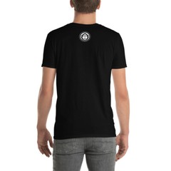 Monkey Bike (red) Rising Sun UNISEX Short Sleeve T-Shirt