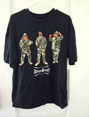 Dogg Supply by Snoop Dogg Graphic T Shirt Black Camo Print Men’s Medium M