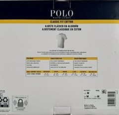 3 POLO RALPH LAUREN MENS COTTON WHITE CREW T-SHIRTS UNDERSHIRTS S M L XL XXL NEW