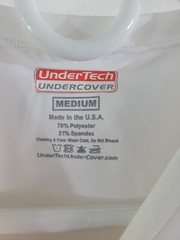 Undertech Undercover Men’s Size MEDIUM White Tatical Shirt
