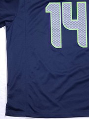 Nike Seattle Seahawks DK Metcalf #14 Jersey Mens XXL 2XL Navy Blue Football