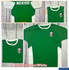 Mexico Soccer Football Futbol Official T-shirt Mexico S/ M/L/XL