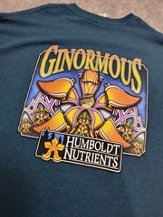 Humboldt Nutrients T-Shirt Men’s XL Ginormous Promo County Logo 420 Garden Ca