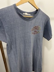 VTG 70s Myrtle Beach Surf Gradient Sun Faded Worn T-Shirt Size S