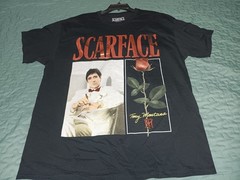 American Classics Scarface t-shirt a graphic print of Tony Montana XL
