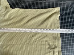 Y2K Oversized T-Shirt Men’s XL Green Textured Stripe Pattern Skater Breakwater