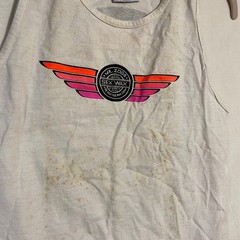 Vintage Mr Zogs Sex Wax Tank Top White Oneita Power-T Made in USA Small K3