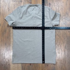 Taylor Stitch Shirt Mens 38 Small Fog Gray Heavy Bag Henley Cotton Classic Slim