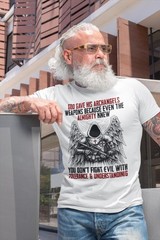 Archangel Warrior T-Shirt • Christian Graphic Tee • 2nd Amendment Gun Rights