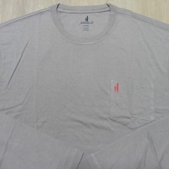 JOHNNIE O Mens S M L XL 2XL T SHIRT US PALM TREE STEEL GREY FLAG GOLF BRENNAN