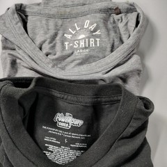 Lot of 12 Crew Neck 1/4 Zip Short & Long Sleeve T-shirts Mens Size S/M/L/XL/2XL