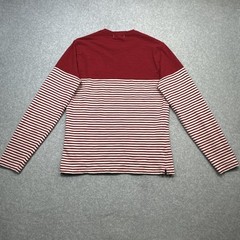 Alex Mill Shirt Small Red Stripe Preppy Style Everyday Casual Cotton Retro Tee