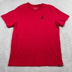 Jordan Jumpman Air T-Shirt Mens Large Red Short Sleeve Cotton DA6799-687