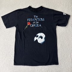 Vintage Roots Canada Phantom Of The Opera T Shirt 1986 Size Large Single Stitch
