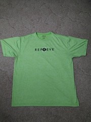Men’s Repreve Lime Green Short Sleeve T-Shirt Size XL Made In USA