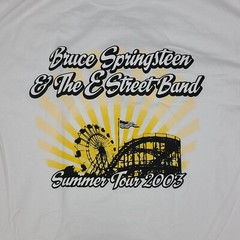 Bruce Springsteen & E Street Band Giants Stadium 2003 Event T Shirt Large #Q08