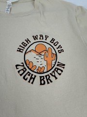 Zach Bryan T-Shirt Men’s XXL Highway Boys Something in the Orange