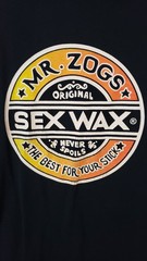 Vtg Mr Zog’s Original Sex Wax Shirt Small Surfboard