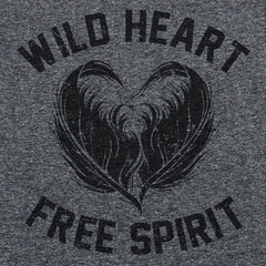 Wild Heart Free Spirit T Shirt Gypsy Soul Dreamer Wanderer Bohemian Hippie Tee