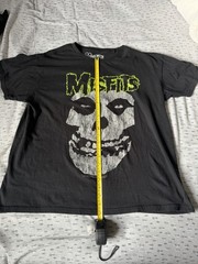 The Misfits Vintage T-shirt Men’s Tee XL Black Glenn Danzig Rockabilia Licensed